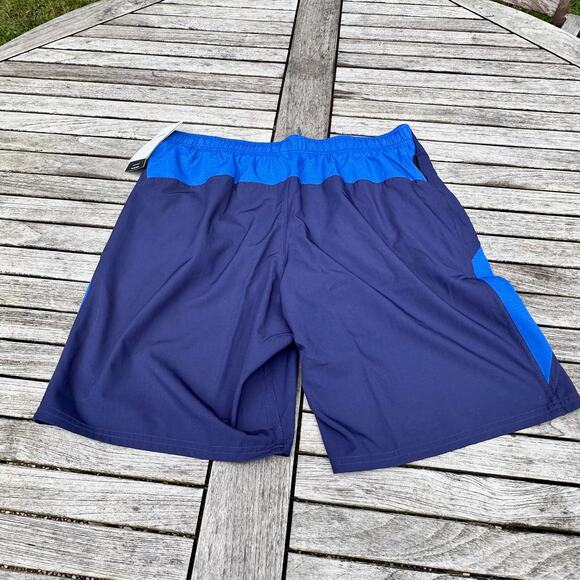 Nike Contend 9" Mens Volley Swim Shorts Midnight Navy Blue Drawstring Large New - Picture 6 of 9